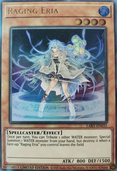 Raging Eria [LART-EN031] Ultra Rare | Good Games Morley