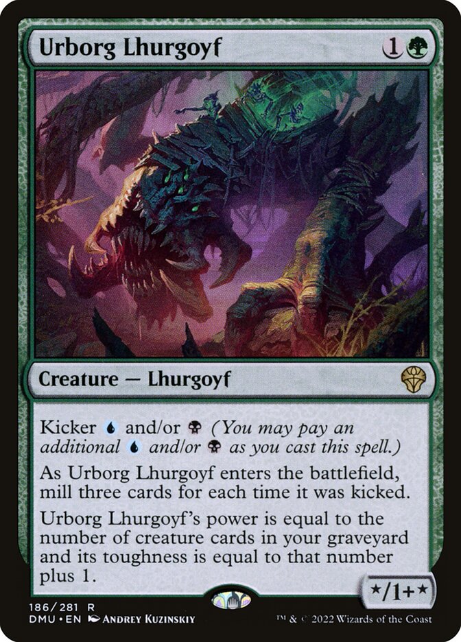 Urborg Lhurgoyf 186 (Dominaria United)  | Good Games Morley