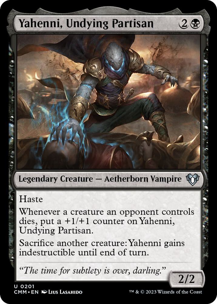 Yahenni, Undying Partisan 201 (Commander Masters)  | Good Games Morley