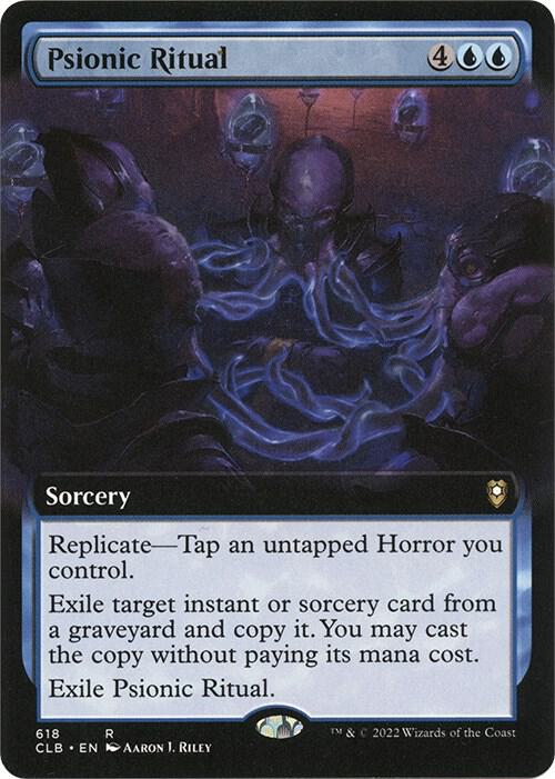 Psionic Ritual Extended Art 618 (Commander Legends: Battle for Baldur's Gate)  | Good Games Morley