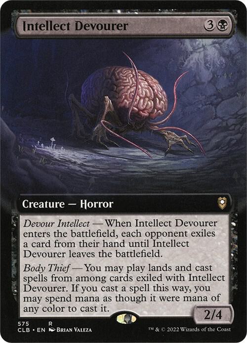 Intellect Devourer Extended Art 575 (Commander Legends: Battle for Baldur's Gate)  | Good Games Morley