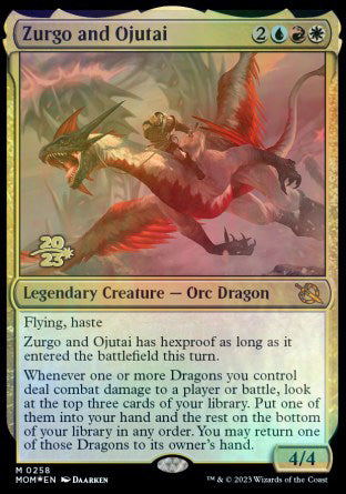 Zurgo and Ojutai [March of the Machine Prerelease Promos] | Good Games Morley
