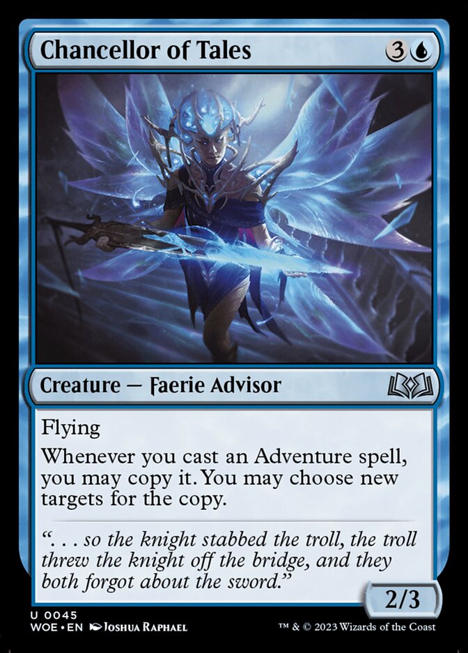 Chancellor of Tales 45 (Wilds of Eldraine)  | Good Games Morley
