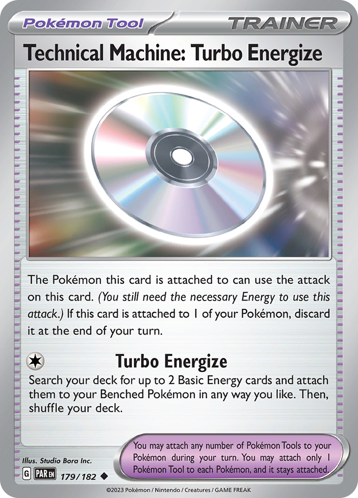 Technical Machine: Turbo Energize (179/182) [Scarlet & Violet: Paradox Rift] | Good Games Morley