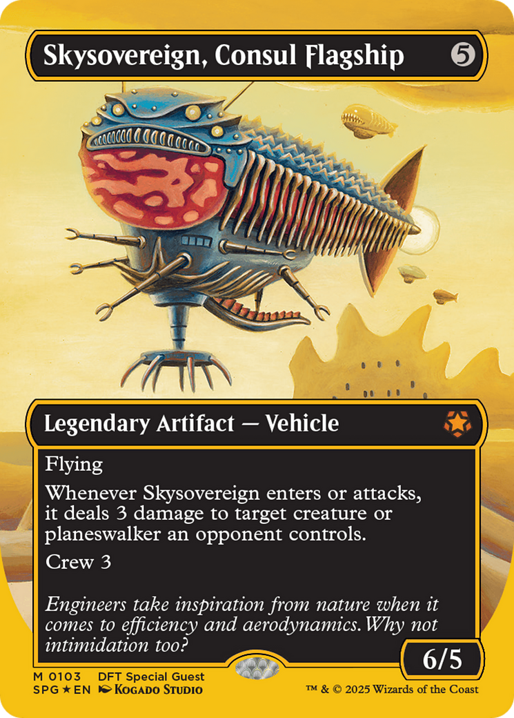 Skysovereign, Consul Flagship (First-Place Foil) [Aetherdrift Special Guests] | Good Games Morley