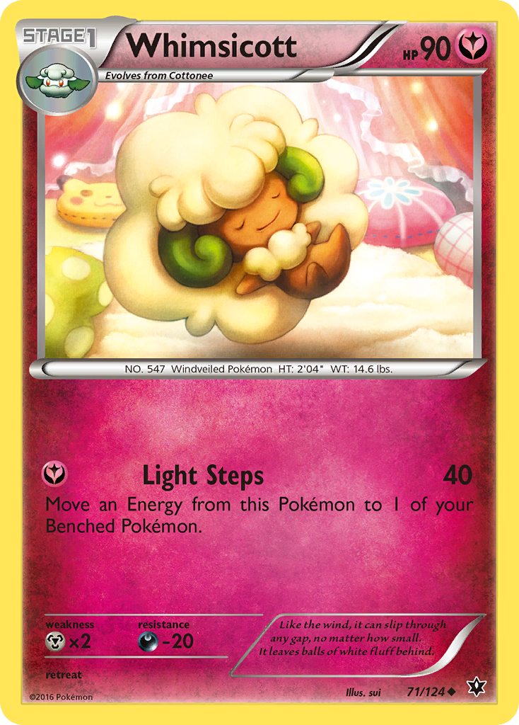 Whimsicott (71/124) [XY: Fates Collide] | Good Games Morley