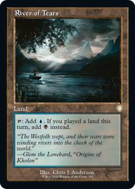 River of Tears Retro Frame 197/40 (Commander: The Brothers' War)  | Good Games Morley