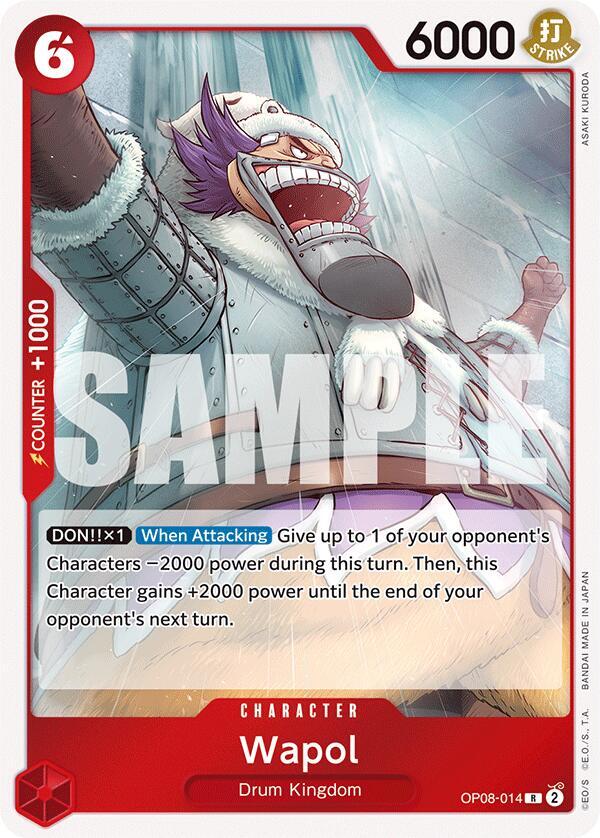 Wapol OP08-014 (Two Legends)  - Foil | Good Games Morley