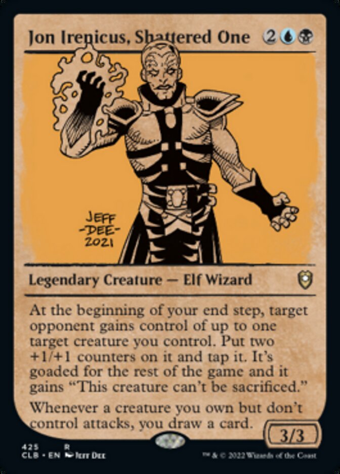 Jon Irenicus, Shattered One (Showcase) [Commander Legends: Battle for Baldur's Gate] | Good Games Morley