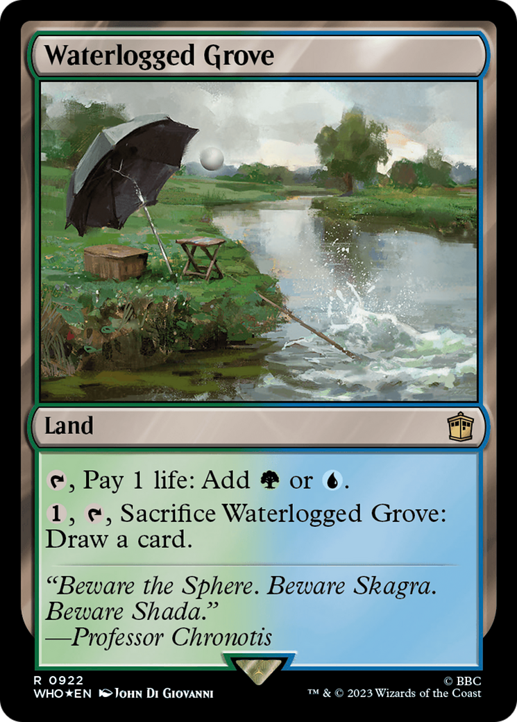 Waterlogged Grove (Surge Foil) [Doctor Who] | Good Games Morley