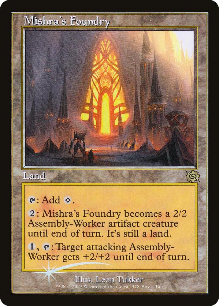 Mishras Foundry 378/287 (Buy-A-Box Promos)  - Foil | Good Games Morley