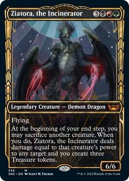 Ziatora the Incinerator Showcase 339 (Streets of New Capenna)  - Foil | Good Games Morley
