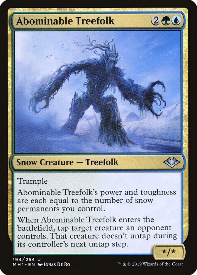 Abominable Treefolk 194/254 (Modern Horizons)  | Good Games Morley