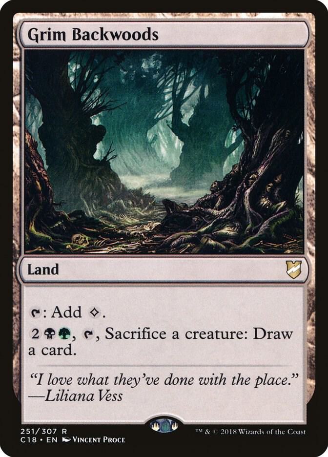 Grim Backwoods 251/307 (Commander 2018)  | Good Games Morley