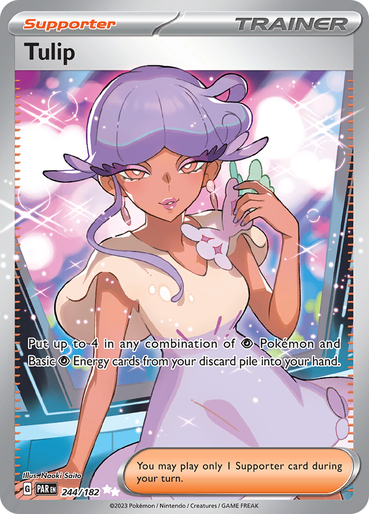 Tulip (244/182) [Scarlet & Violet: Paradox Rift] | Good Games Morley