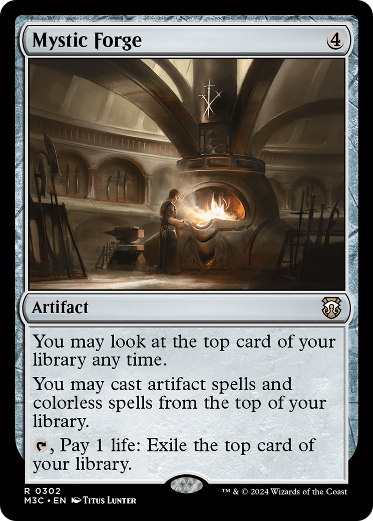 Mystic Forge (Ripple Foil) [Modern Horizons 3 Commander] | Good Games Morley