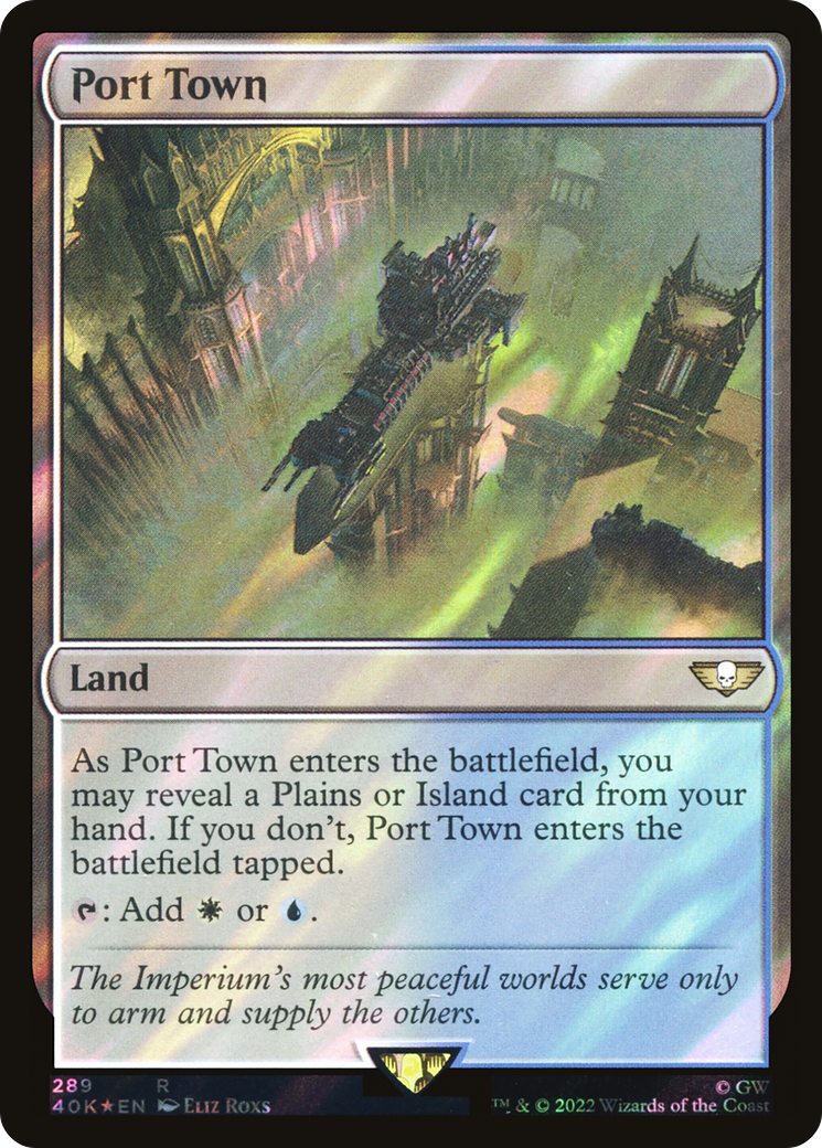 Port Town (Surge Foil) [Marvel Super Heroes Commander] | Good Games Morley