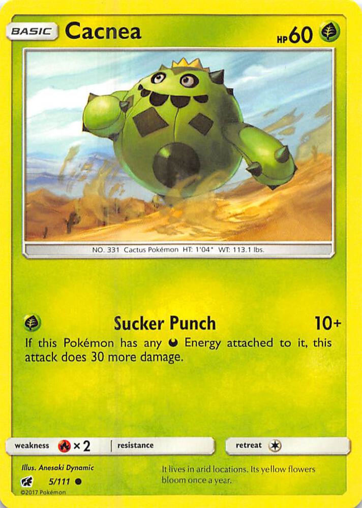 Cacnea 5/111 (SM - Crimson Invasion)  | Good Games Morley
