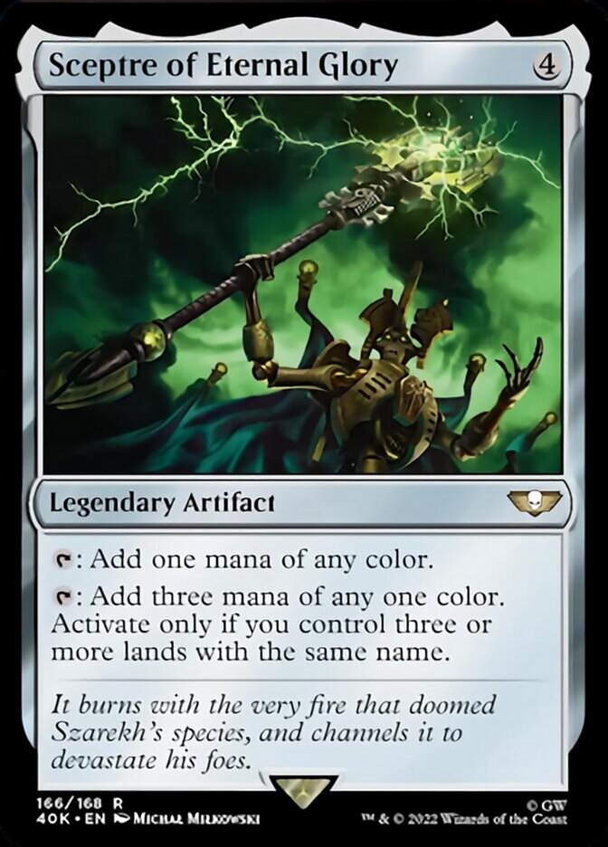 Sceptre of Eternal Glory (Surge Foil) [Warhammer 40,000] | Good Games Morley