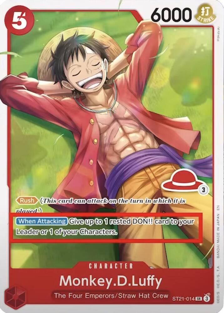 Monkey.D.Luffy ST21-014 (Learn Together Deck Set)  | Good Games Morley