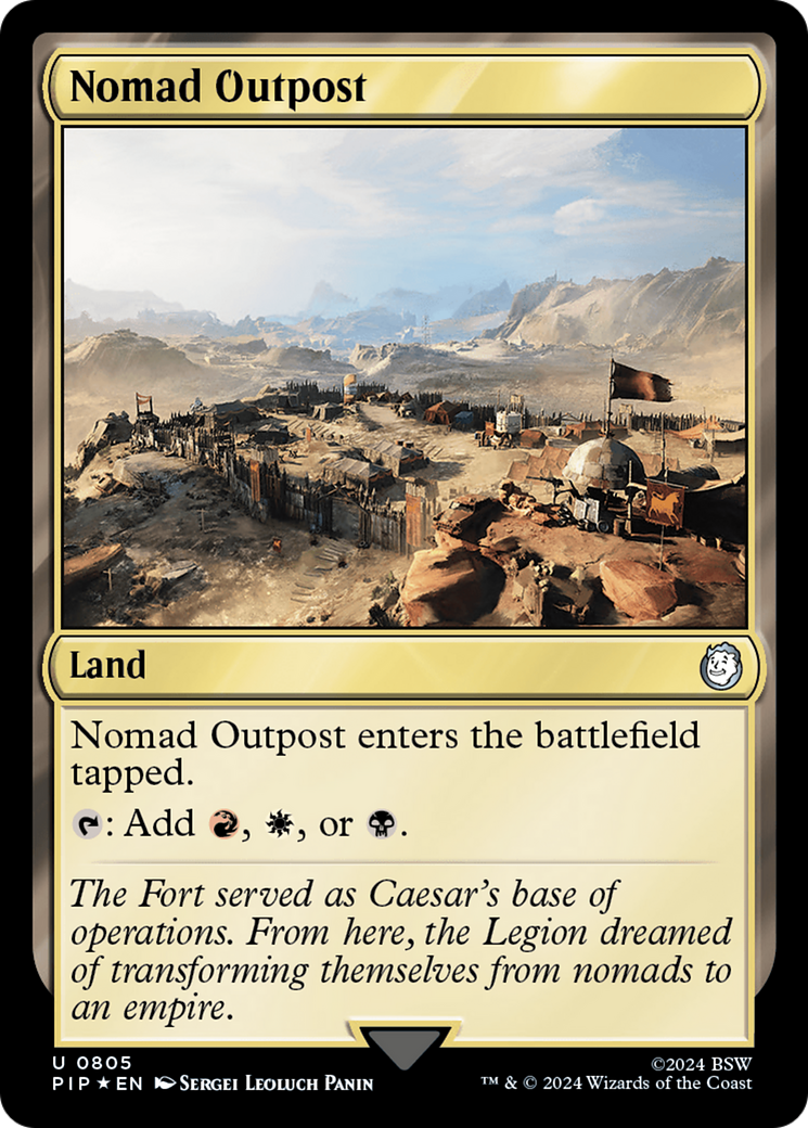 Nomad Outpost (Surge Foil) [Fallout] | Good Games Morley