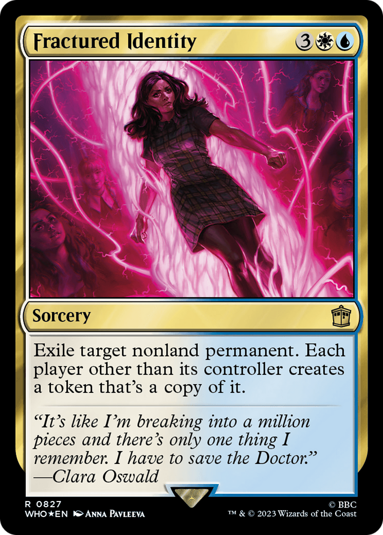 Fractured Identity (Surge Foil) [Doctor Who] | Good Games Morley