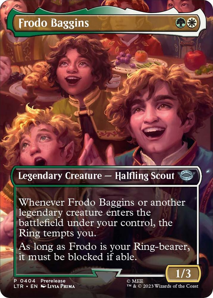 Frodo Baggins 404 (Universes Beyond: The Lord of the Rings: Tales of Middle-earth)  - Borderless | Good Games Morley