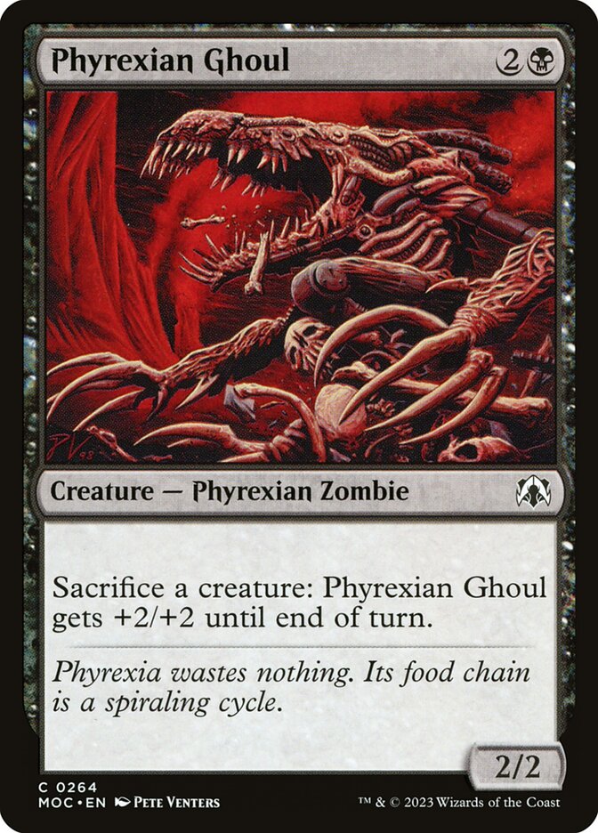 Phyrexian Ghoul 264/444 (Commander: March of the Machine)  | Good Games Morley