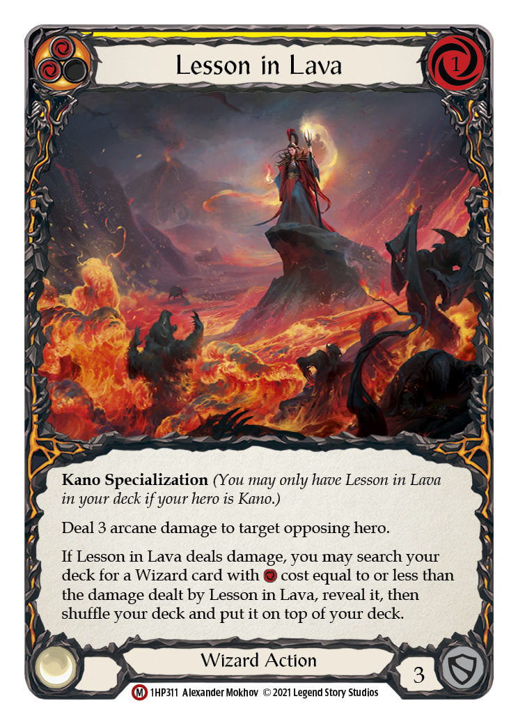 Lesson in Lava [1HP311] (History Pack 1) | Good Games Morley