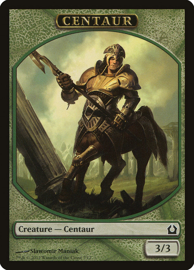 Centaur Token [Return to Ravnica Tokens] | Good Games Morley
