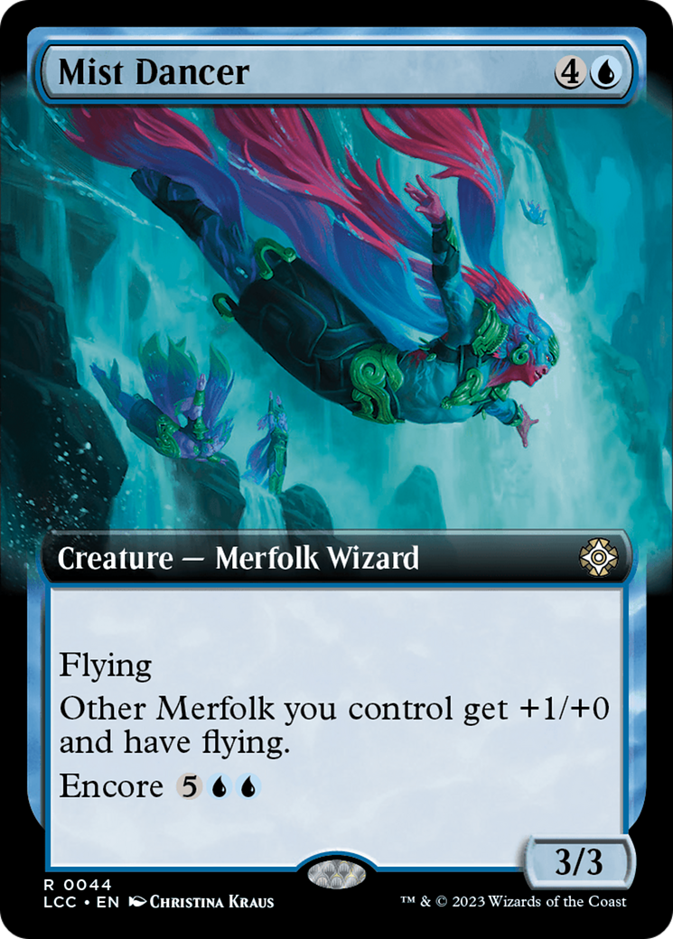 Mist Dancer (Extended Art) [The Lost Caverns of Ixalan Commander] | Good Games Morley