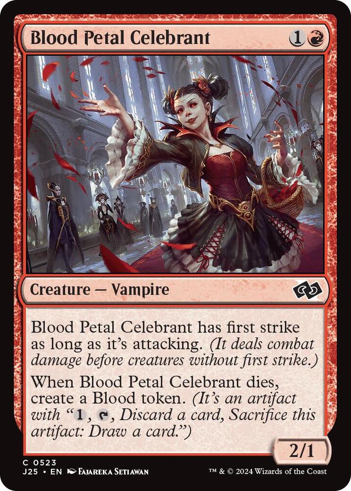 Blood Petal Celebrant 523/779 (Foundations Jumpstart)  | Good Games Morley