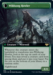 Howlpack Piper // Wildsong Howler (Extended Art) [Innistrad: Crimson Vow] | Good Games Morley