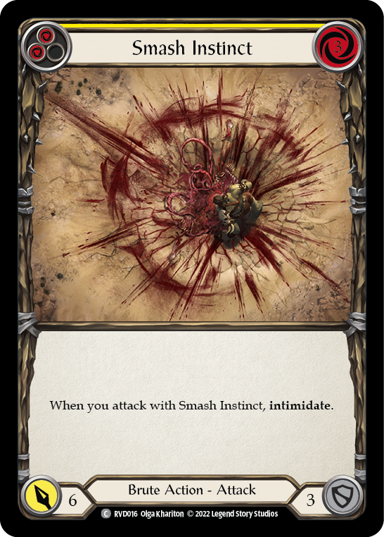 Smash Instinct (Yellow) [RVD016] (Classic Battles: Rhinar vs Dorinthea) | Good Games Morley