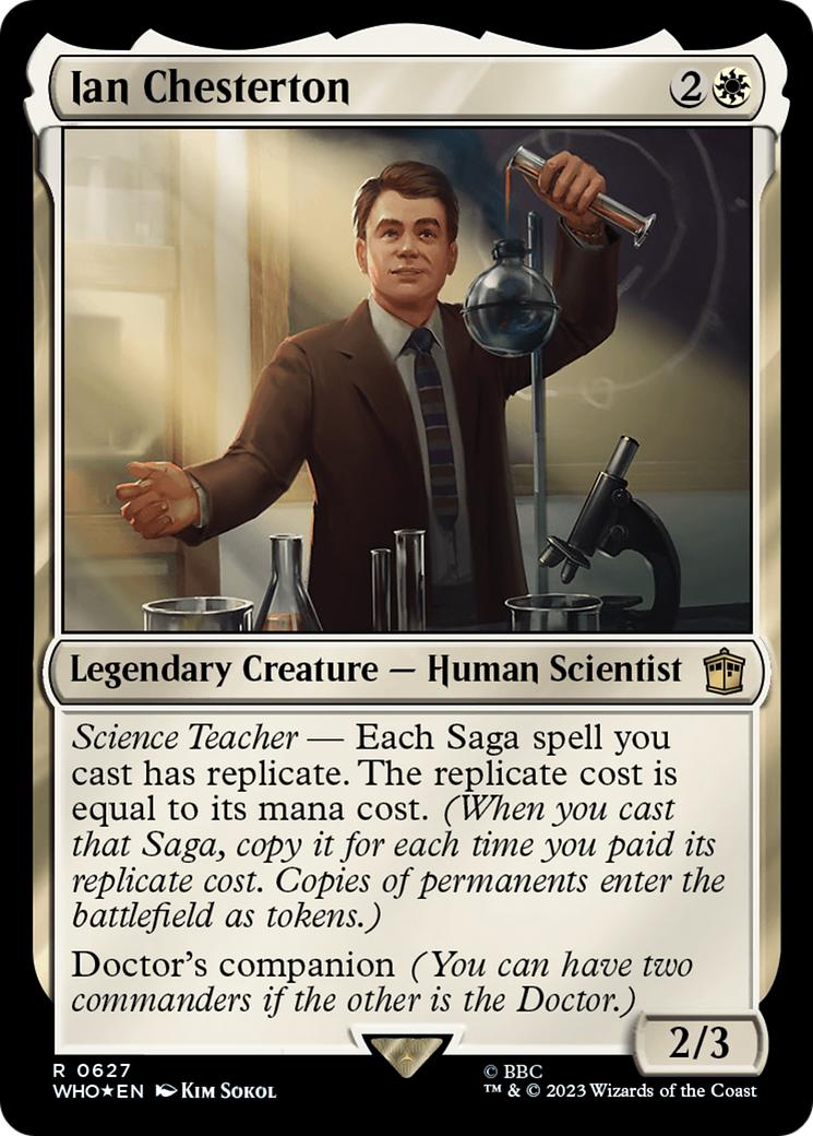 Ian Chesterton (Surge Foil) [Doctor Who] | Good Games Morley