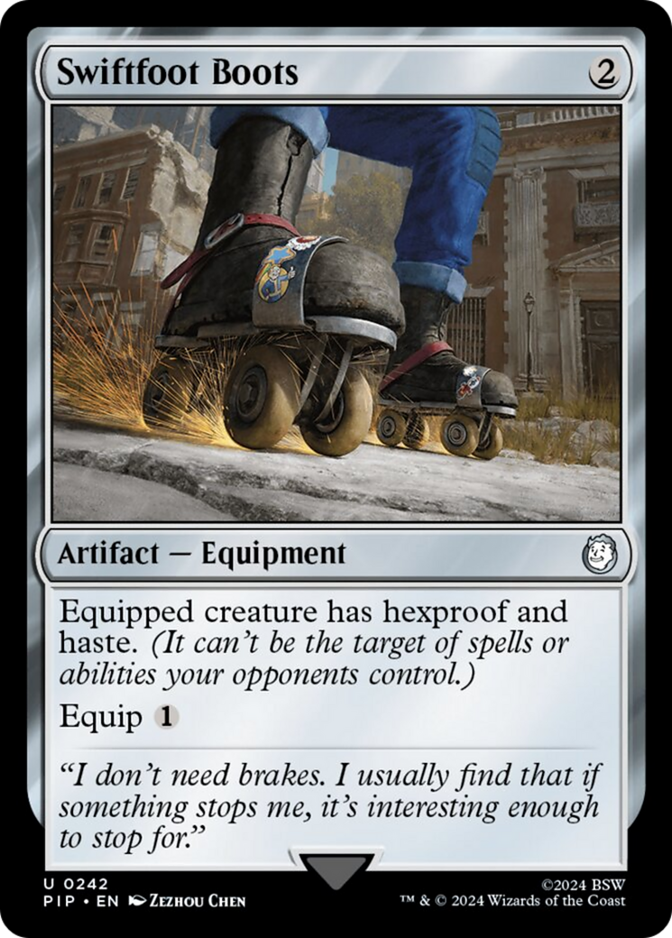 Swiftfoot Boots [Fallout] | Good Games Morley