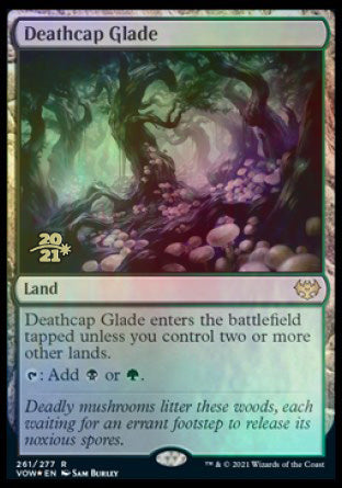 Deathcap Glade [Innistrad: Crimson Vow Prerelease Promos] | Good Games Morley