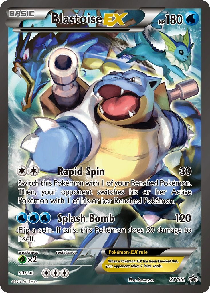 Blastoise EX (XY122) (Jumbo Card) [XY: Black Star Promos] | Good Games Morley