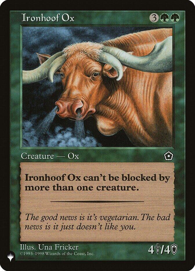 Ironhoof Ox P02-130/5075 (The List Reprints)  | Good Games Morley