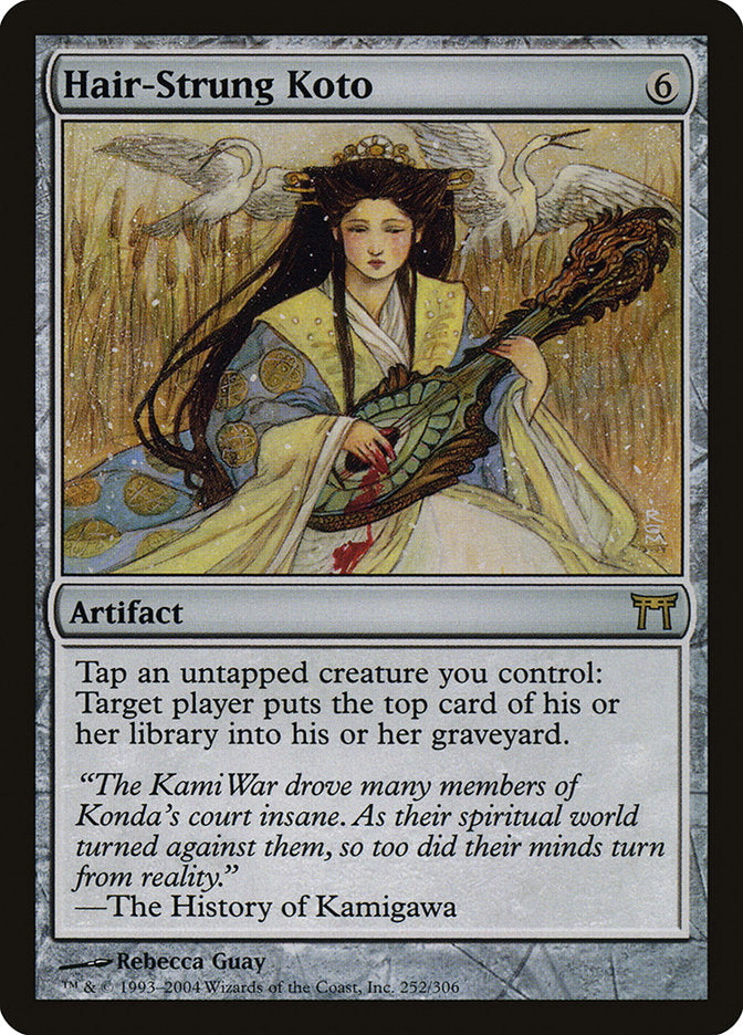 Hair-Strung Koto 252/306 (Champions of Kamigawa)  - Foil | Good Games Morley