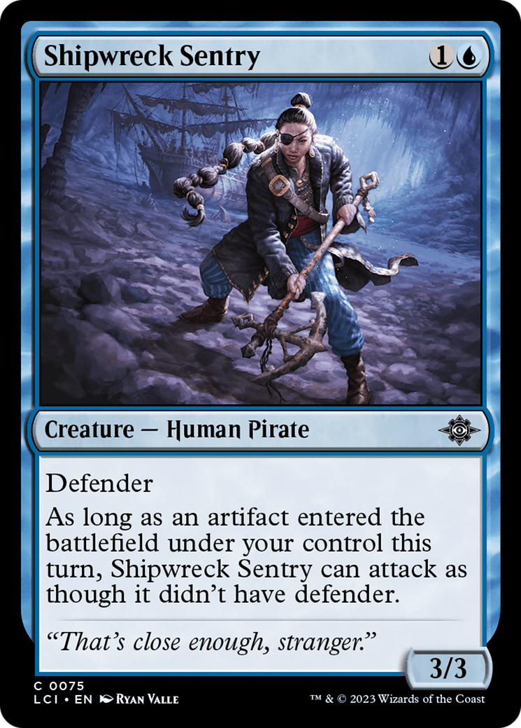 Shipwreck Sentry [The Lost Caverns of Ixalan] | Good Games Morley