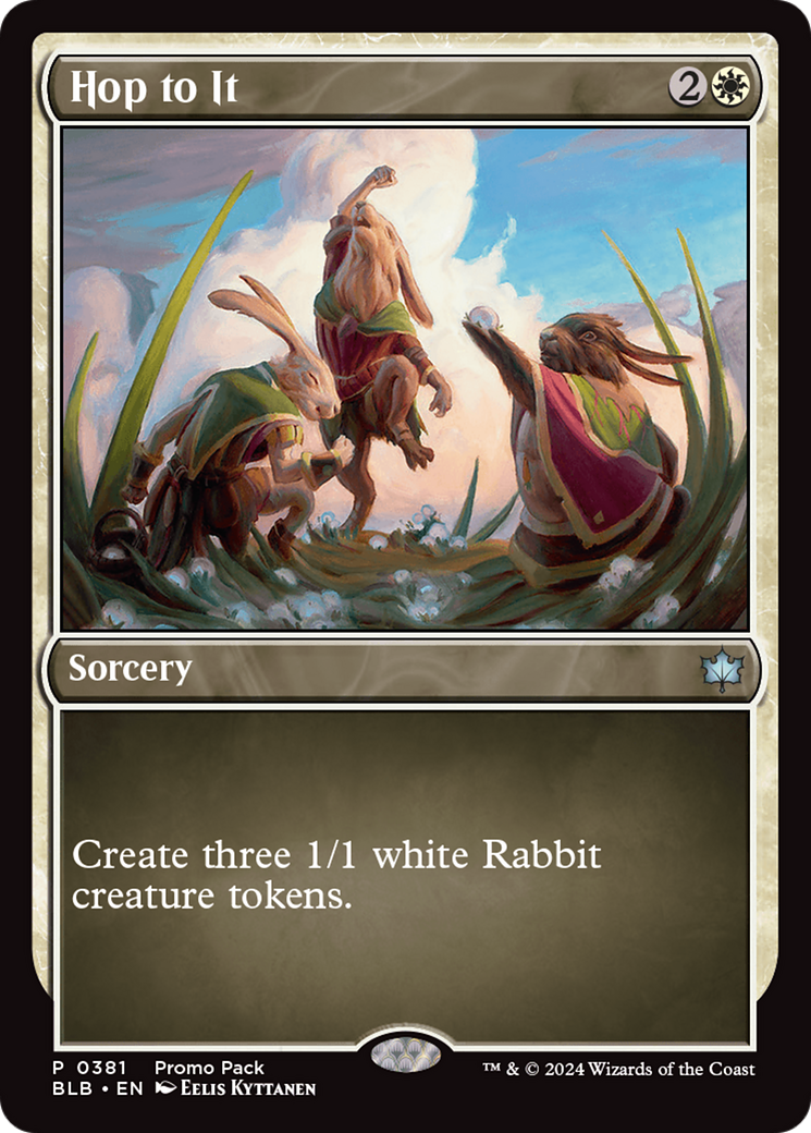Hop to It [Bloomburrow Promos] | Good Games Morley
