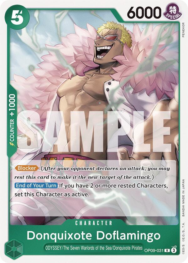 Donquixote Doflamingo OP09-031 (Emperors in the New World)  - Foil | Good Games Morley