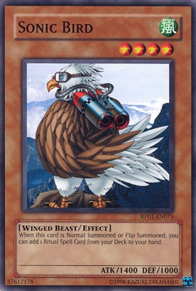 Sonic Bird [RP01-EN075] Common | Good Games Morley