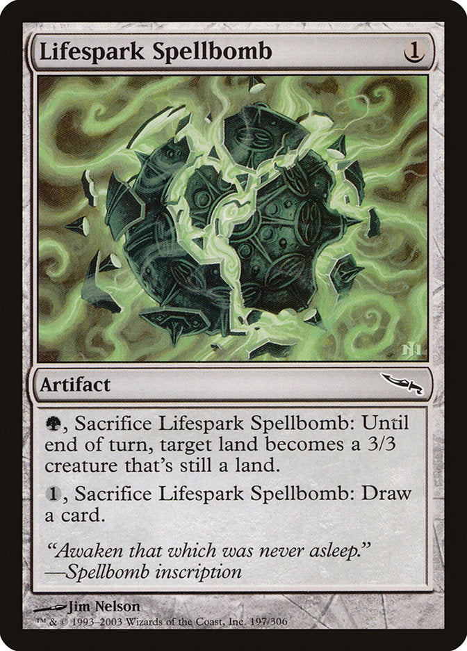Lifespark Spellbomb 197/306 (Mirrodin)  | Good Games Morley