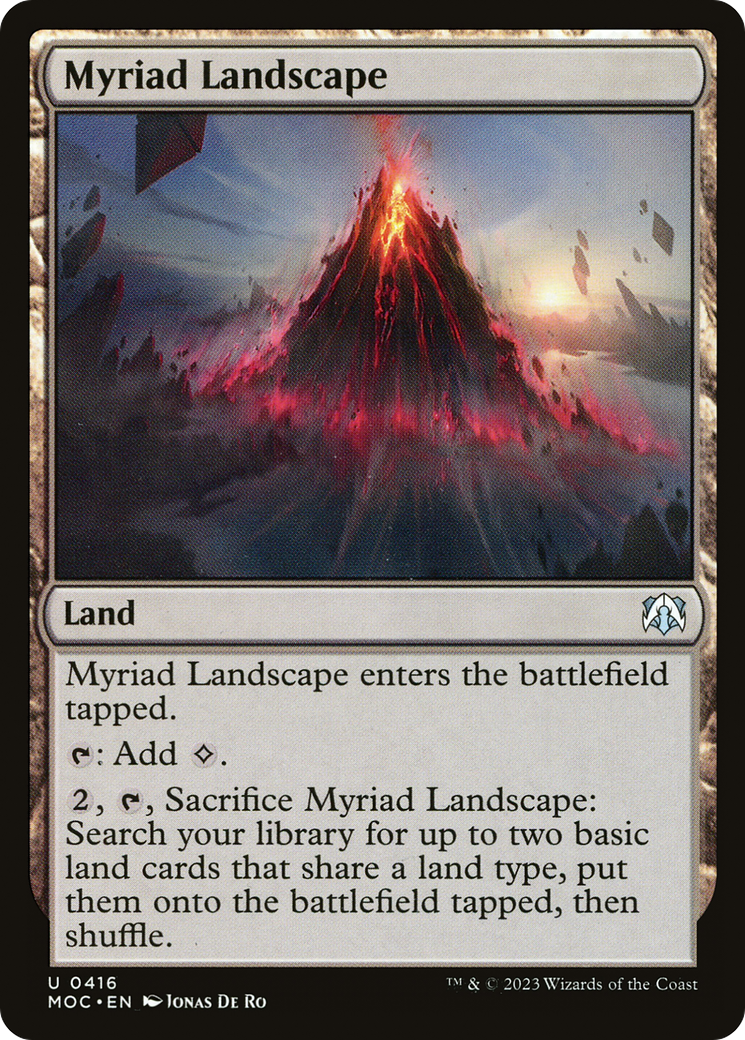Myriad Landscape [March of the Machine Commander] | Good Games Morley