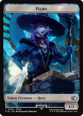 Hero (0006) // Bird (0016) Double-Sided Token [FINAL FANTASY Tokens] | Good Games Morley