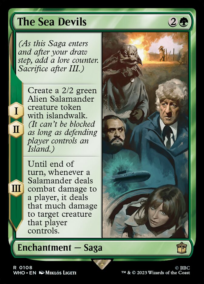 The Sea Devils 108/331 (Universes Beyond: Doctor Who)  | Good Games Morley