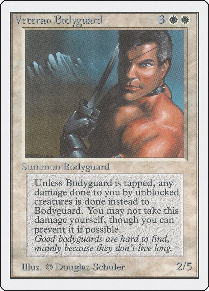 Veteran Bodyguard 42/302 (Unlimited Edition)  | Good Games Morley