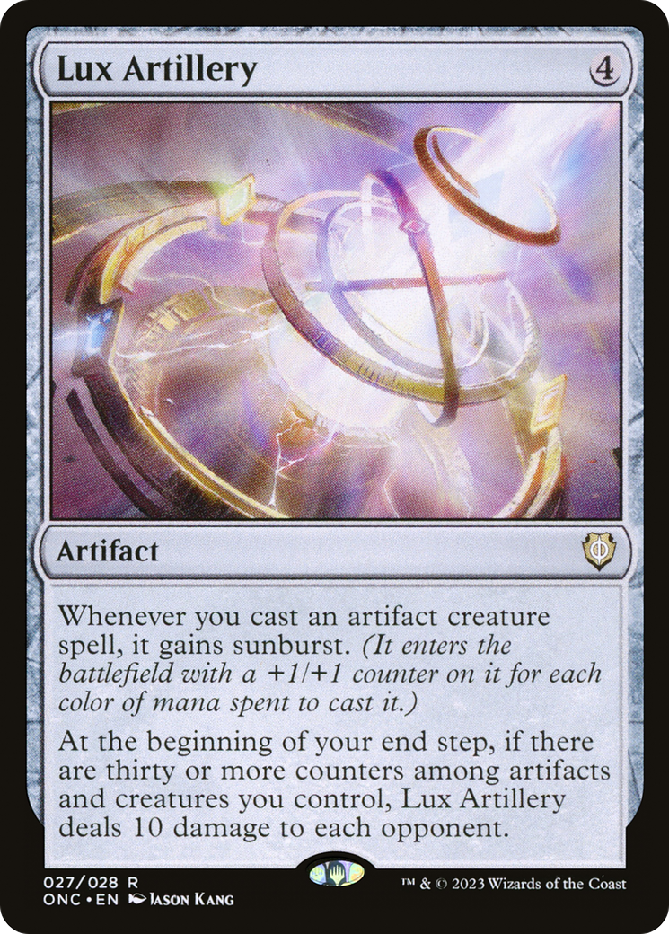 Lux Artillery [Phyrexia: All Will Be One Commander] | Good Games Morley